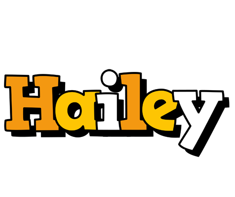 Hailey cartoon logo