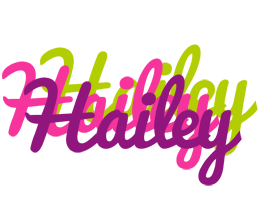 Hailey flowers logo