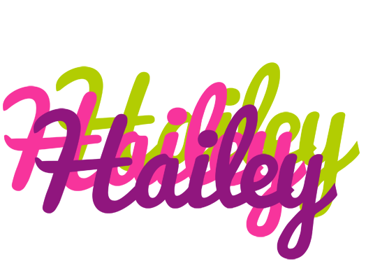 Hailey flowers logo
