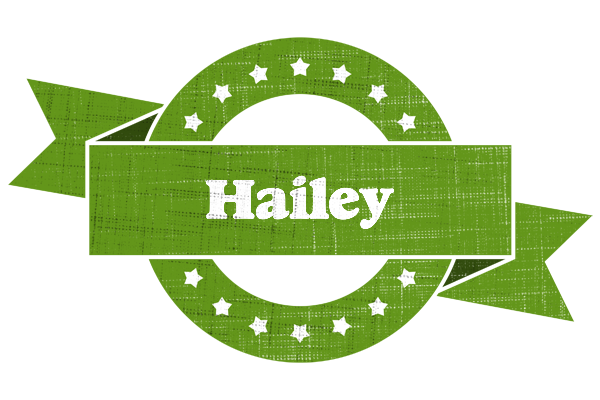 Hailey natural logo