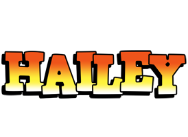 Hailey sunset logo