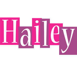 Hailey whine logo