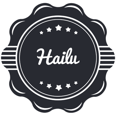 Hailu badge logo