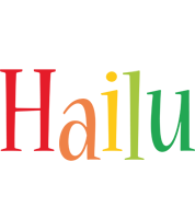 Hailu birthday logo