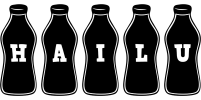 Hailu bottle logo