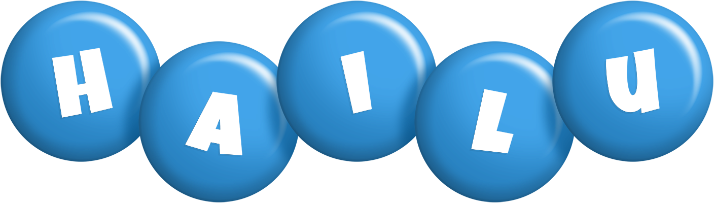 Hailu candy-blue logo