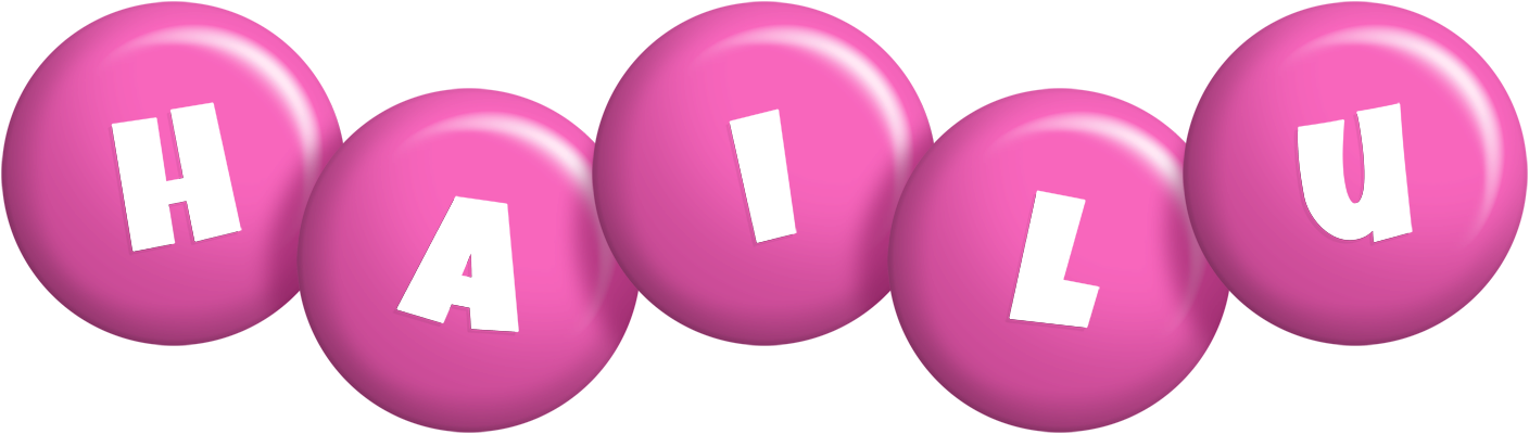 Hailu candy-pink logo