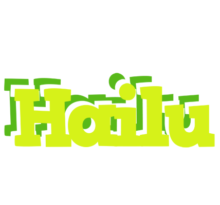 Hailu citrus logo