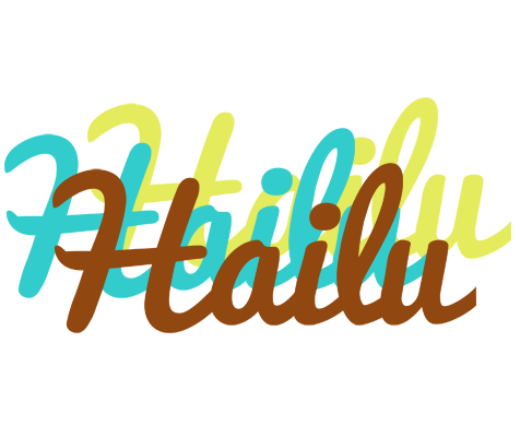 Hailu cupcake logo