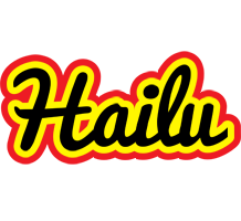 Hailu flaming logo