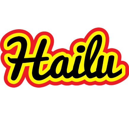 Hailu flaming logo