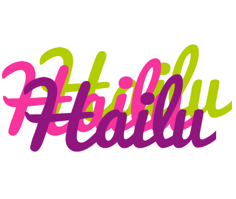 Hailu flowers logo