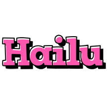 Hailu girlish logo