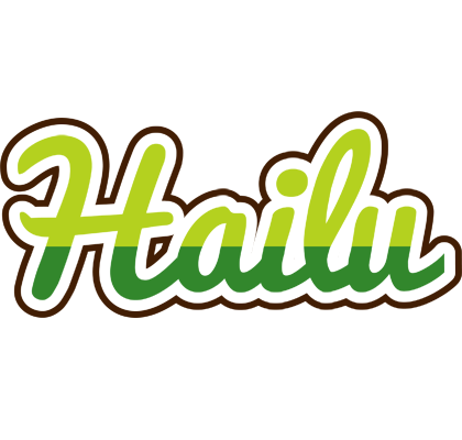 Hailu golfing logo