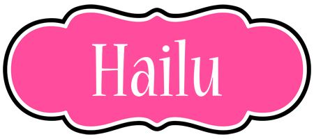 Hailu invitation logo