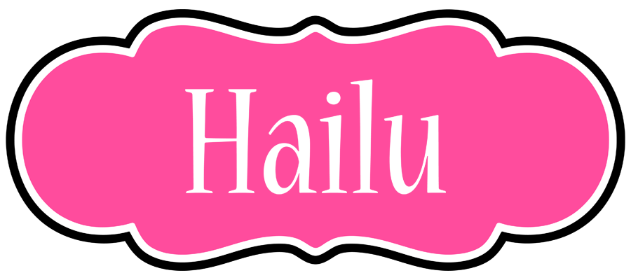 Hailu invitation logo