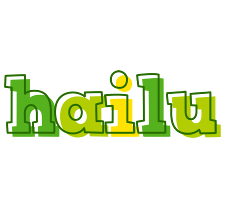 Hailu juice logo
