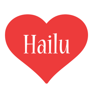 Hailu love logo