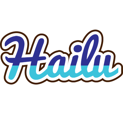 Hailu raining logo