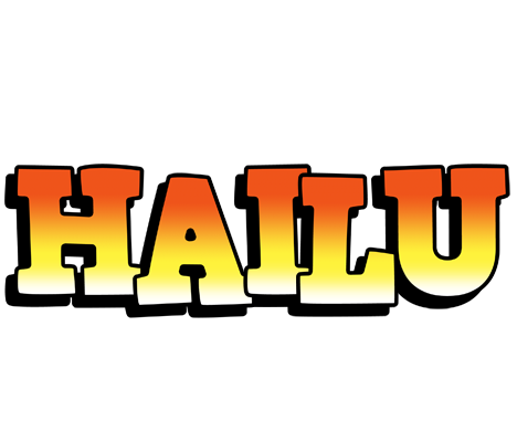Hailu sunset logo