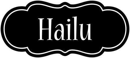 Hailu welcome logo