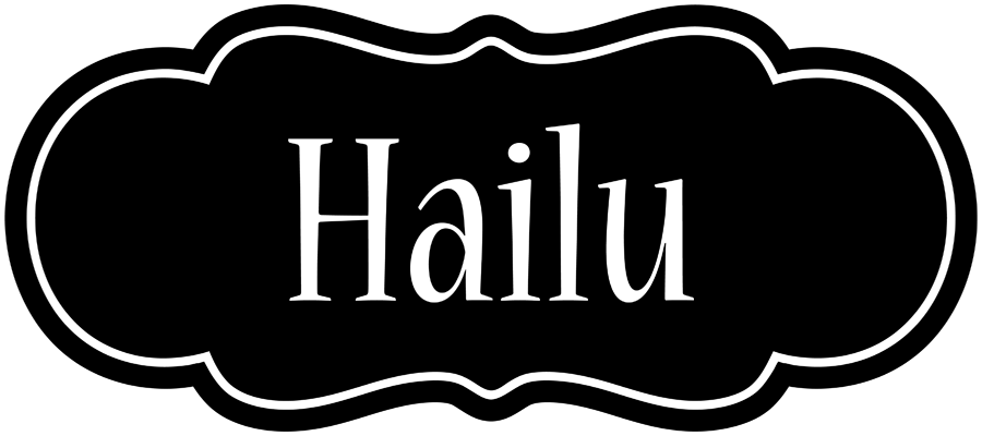 Hailu welcome logo