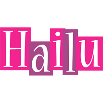 Hailu whine logo