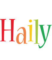 Haily birthday logo