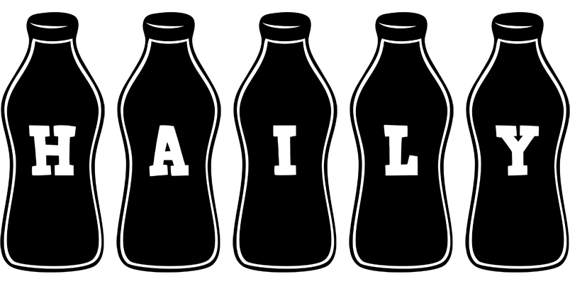 Haily bottle logo