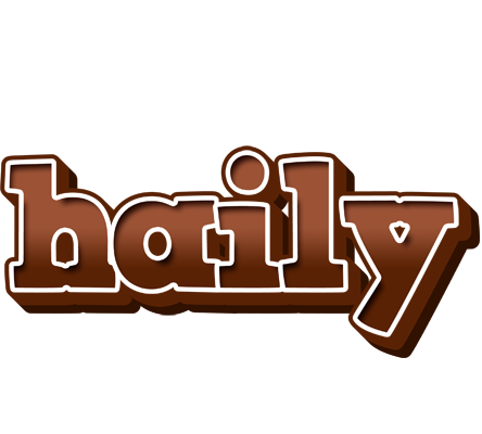 Haily brownie logo