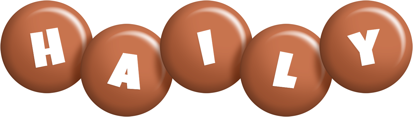 Haily candy-brown logo
