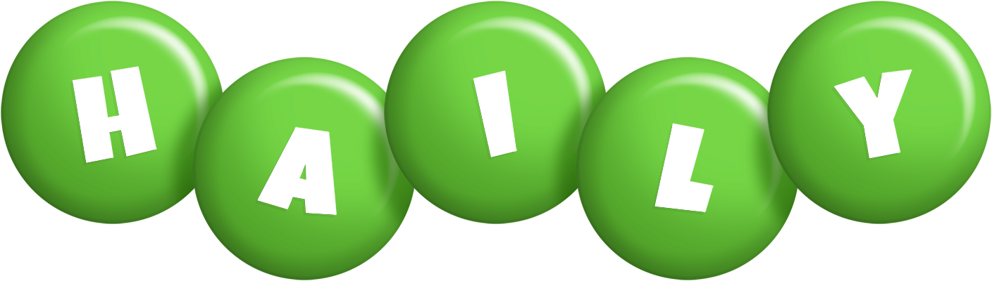 Haily candy-green logo