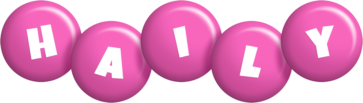 Haily candy-pink logo