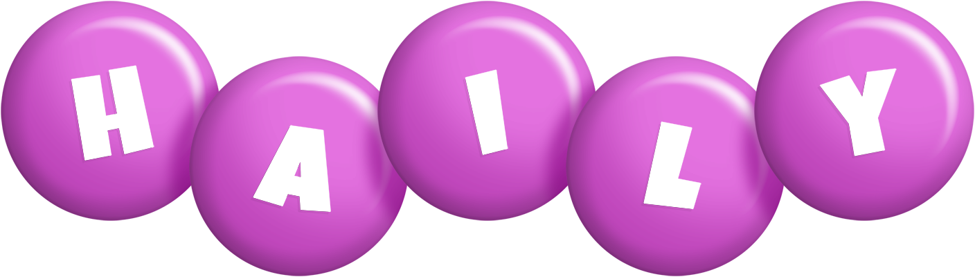 Haily candy-purple logo