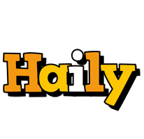 Haily cartoon logo