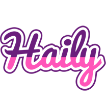 Haily cheerful logo