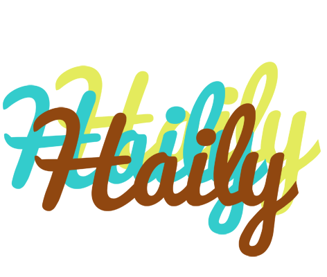 Haily cupcake logo