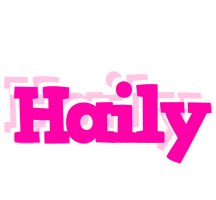 Haily dancing logo