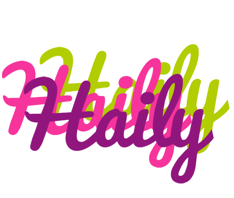 Haily flowers logo