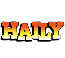 Haily sunset logo