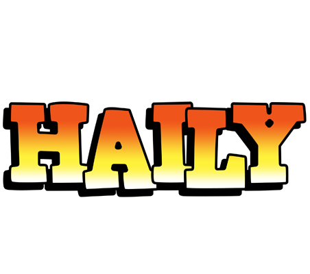 Haily sunset logo
