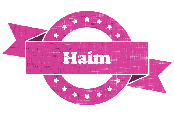 Haim beauty logo
