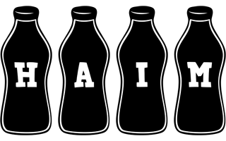 Haim bottle logo