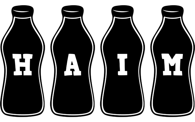 Haim bottle logo