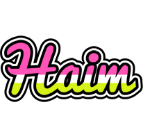 Haim candies logo