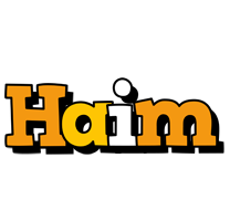 Haim cartoon logo