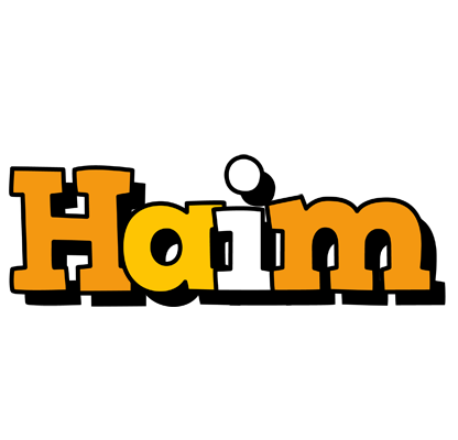 Haim cartoon logo