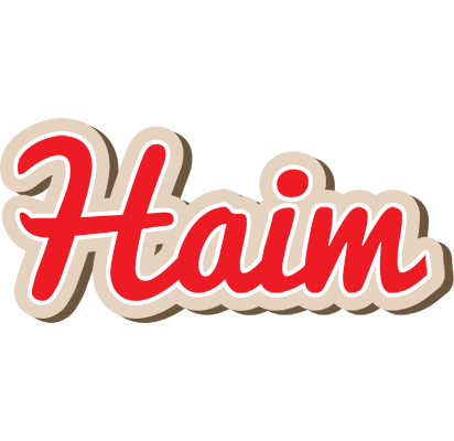 Haim chocolate logo