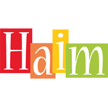 Haim colors logo