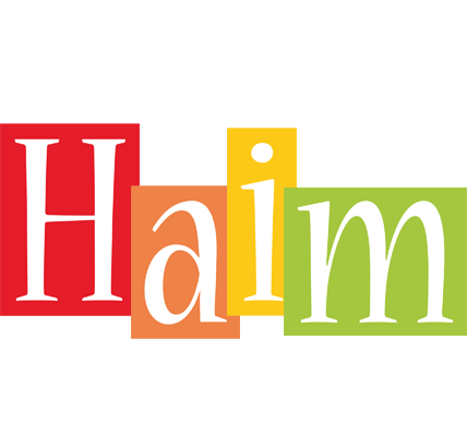 Haim colors logo